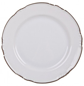 Набор тарелок 24 см 6 шт  Thun "Констанция /Отводка платина" / 051289