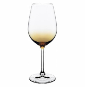Бокалы для красного вина 350 мл 6 шт  Crystalex CZ s.r.o. "Виола /Желто-коричневый" / 310069