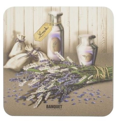 Набор подставок под горячее 10 х 10 см 6 шт &quot;Lavender /Banquet&quot; / 155572