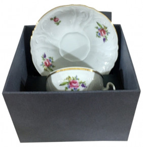 Чайная пара 220 мл 1 шт низкая н/н  Thun "Бернадотт /Полевой цветок" (подарочная упаковка) / 236399