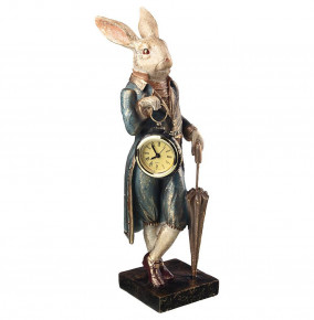 Фигурка с часами 11 х 10 х 35 см  LEFARD "Английская коллекция /Кролик" / 227468