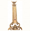 Часы настенные 8 х 24 см с термометром (кварцевые)  ALBERTI LIVIO &amp; C S.A.S. &quot;A.Livio&quot; / 260012
