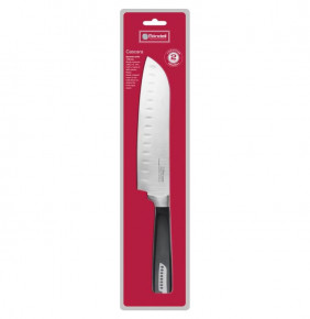 Нож Сантоку 17,8 см чёрный  Rondell "Cascara" / 112789
