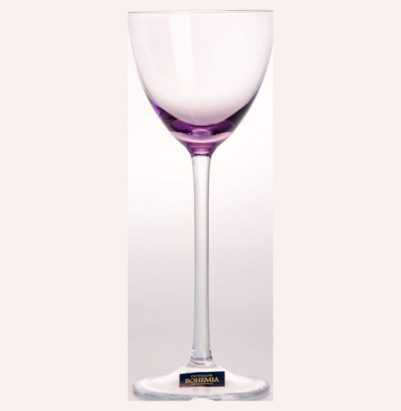 Бокалы для белого вина 110 мл 6 шт  Crystalite Bohemia &quot;Колорс 2&quot; / 035200
