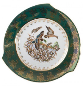 Набор тарелок 28 см 6 шт  Royal Czech Porcelain "Хаппа /Охота зеленая" / 203442