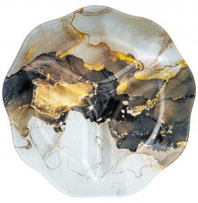 Менажница 24 см чёрная  LEFARD "Marble" (6шт.) / 280305