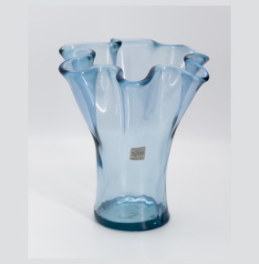 Ваза для цветов 23 см голубой  SAN MIGUEL "Artesania" (инд.упаковка) / 323141