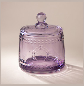 Банка для сыпучих продуктов 9,5 х 9,5 х 9,5 см  LEFARD "Nature purple" / 343520