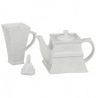 Чайный набор на 1 персону 2 предмета (чайник 500 мл + чашка 200 мл)  LEFARD &quot;Париж /Без декора&quot;  / 200132