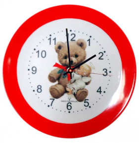 Часы 24 см настенные  Leander "Мишка Тедди" / 158816