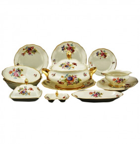 Столовый сервиз на 6 персон 27 предметов  Sterne porcelan "Аляска /Перла /Полевой цветок /СК" / 125419