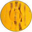 Тарелка 27 см глубокая жёлтая  Wilmax &quot;Scratch&quot; / 261483