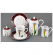Чайный сервиз на 6 персон 15 предметов  Leander &quot;Елизавета /Каллы&quot; / 158527