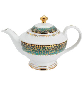 Чайный сервиз на 12 персон 42 предмета зелёный  Anna Lafarg Midori "Бухара" / 308258