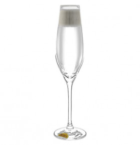 Бокалы для шампанского 210 мл 6 шт  Rona "Престиж /Серебряная дорожка" / 146201