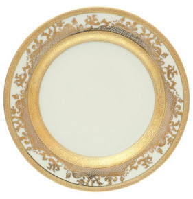 Набор тарелок 20 см 6 шт  Falkenporzellan "Констанц /Cream Gold 9320 /Золотая лента" / 137631