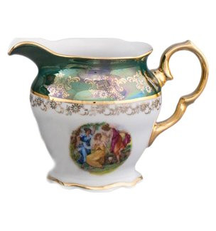 Молочник  Royal Czech Porcelain &quot;Фредерика /Мадонна зеленая&quot; / 204732