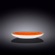 Тарелка 25,5 см оранжевая  Wilmax &quot;Spiral&quot; / 261575