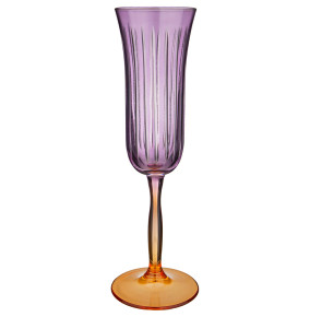 Бокалы для шампанского 175 мл 4 шт  Rakle "Sicilia violet" / 328634