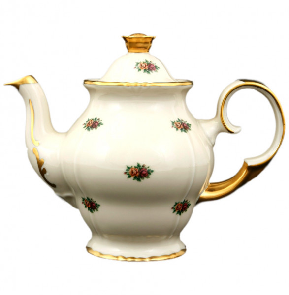 Заварочный чайник 500 мл  Bohemia Porcelan Moritz Zdekauer 1810 s.r.o. &quot;Анжелика /Маленькие розочки /СК&quot; / 094598