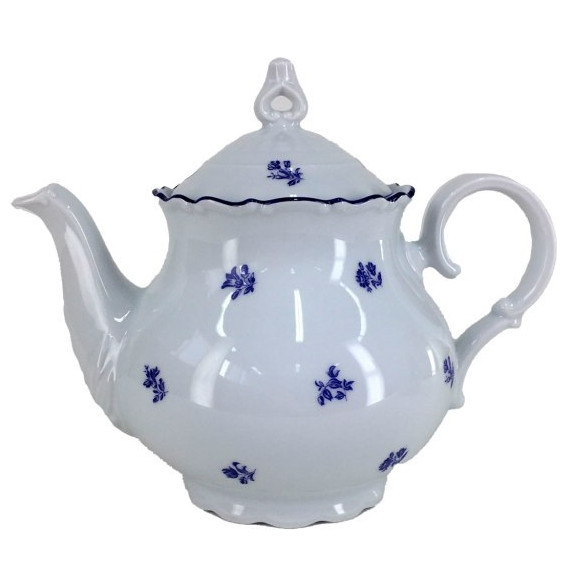 Заварочный чайник 1,2 л  Thun &quot;Офелия /Мелкие синие цветы&quot; / 232268