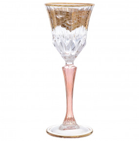 Рюмки для водки 6 шт  RCR Cristalleria Italiana SpA "Timon /Адажио /Розовые с золотом" / 148402