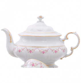 Заварочный чайник 1,5 л  Leander "Соната /Розовый цветок" / 084188