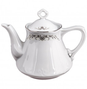 Заварочный чайник 600 мл  Cmielow "Камелия /Серый орнамент" / 115738