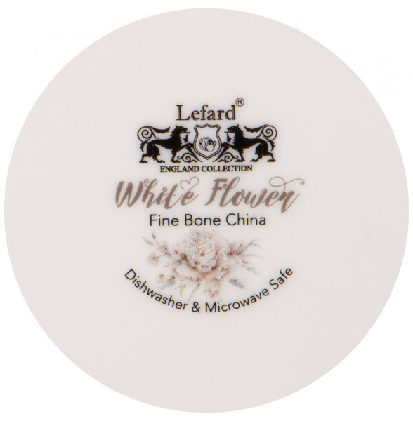 Чайная пара 500 мл 1 шт серая  LEFARD &quot;White flower&quot; / 236281