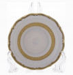 Набор блюдец 15 см 6 шт  Bavarian Porcelain &quot;Мария-Тереза /Золотая лента&quot; / 099466
