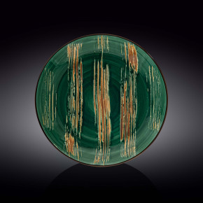 Тарелка 28,5 см глубокая зелёная  Wilmax "Scratch" / 261490