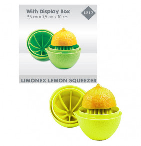Соковыжималка для лимона 7,5 х 7,5 х 10 см  Lux Plastik "Limonex" / 294889