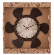 Часы настенные 38 х 35 см кварцевые  LEFARD &quot;КАРТА МИРА&quot; / 188034
