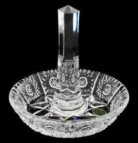 Подставка для колец 8,4 см  Aurum Crystal "Хрусталь резной" / 058003