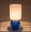 Настольная лампа 1 рожковая  Cloyd &quot;ARBUSS&quot; / выс. 61 см - латунь - синее стекло / 347274