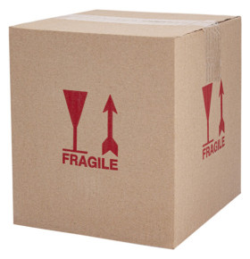 Ваза для цветов 35 см серая  SAN MIGUEL "Origami" (инд.упаковка) / 292085