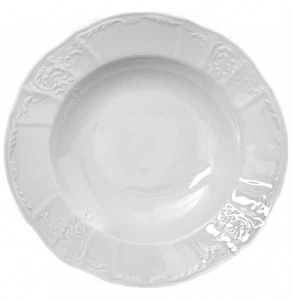 Набор тарелок 21 см 6 шт глубокие  Thun &quot;Бернадотт /Без декора&quot; / 033947