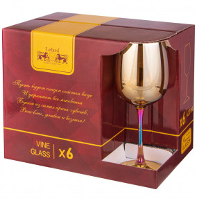 Бокалы для белого вина 420 мл 6 шт  АО "Корпорация СТАР" "Miracle" / 300582