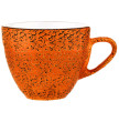 Чайная чашка 190 мл оранжевая  Wilmax &quot;Splash&quot; / 261836