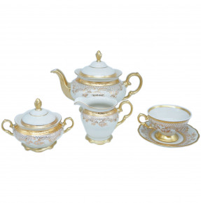 Чайный сервиз на 6 персон 15 предметов  Sterne porcelan "Аляска /Леди /СК" / 125408