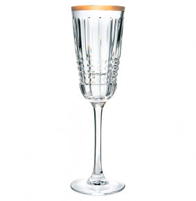 Бокалы для шампанского 170 мл 6 шт  Cristal d’Arques "RENDEZ-VOUS /Отводка золото 2" / 282705