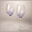Бокалы для красного вина 580 мл 2 шт  LEFARD &quot;Bubles purple&quot; / 343550