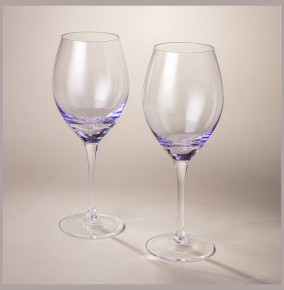 Бокалы для красного вина 580 мл 2 шт  LEFARD "Bubles purple" / 343550