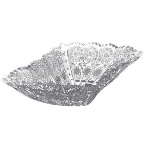 Ваза для конфет 20 см "Glasspo /Хрусталь резной" / 013656