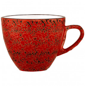 Чайная чашка 300 мл красная  Wilmax "Splash" / 261418