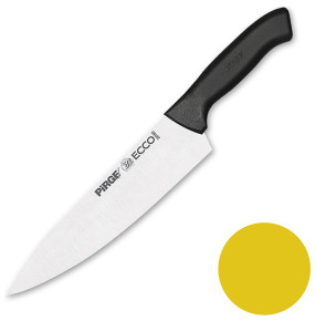 Нож поварской 21 см желтая ручка  PIRGE "Ecco" / 321695