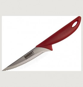 Нож для стейка 12 см красный "Red CULINARIA /Banquet" / 152291