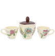 Кофейный набор на 6 персон 9 предметов  Artigianato Ceramico by Caroline &quot;Artigianato ceramico /Прованс&quot; / 253206