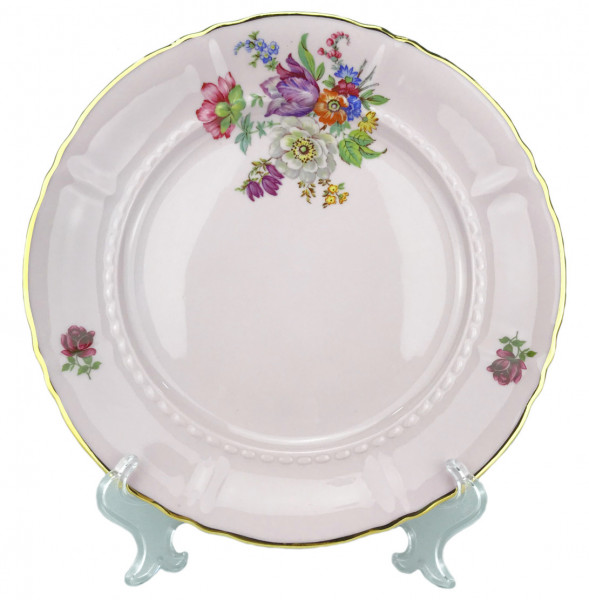 Набор тарелок 19 см 6 шт  Leander &quot;Соната /Полевые цветы&quot; розовая / 254202