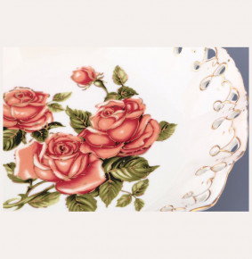 Фруктовница 23 см перф.  LEFARD "Корейская роза" / 186427